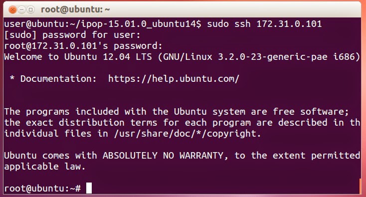 Successful SSH